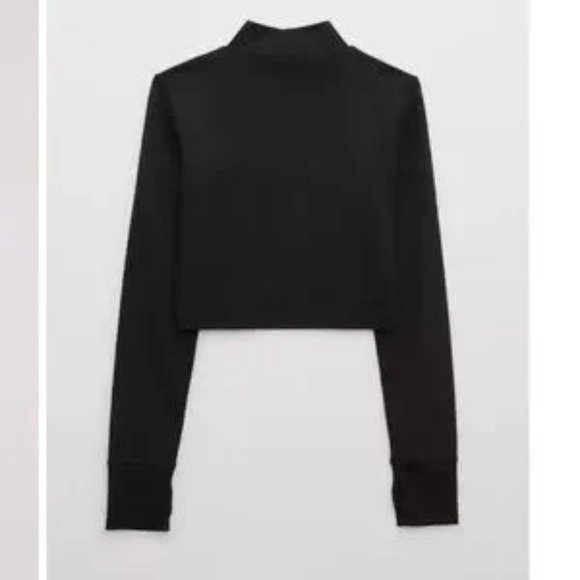 OFFLINE By Aerie The Hugger Mock Neck T-Shirt - NWOT - Picture 3 of 8